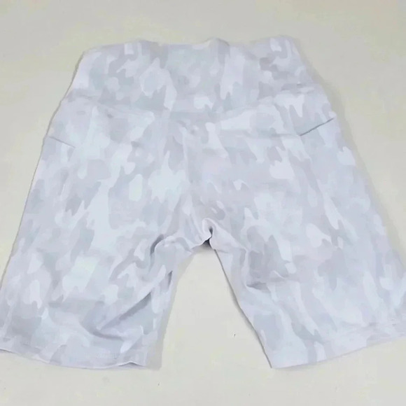 Buffbunny White Camo Biker Shorts - Picture 7 of 9